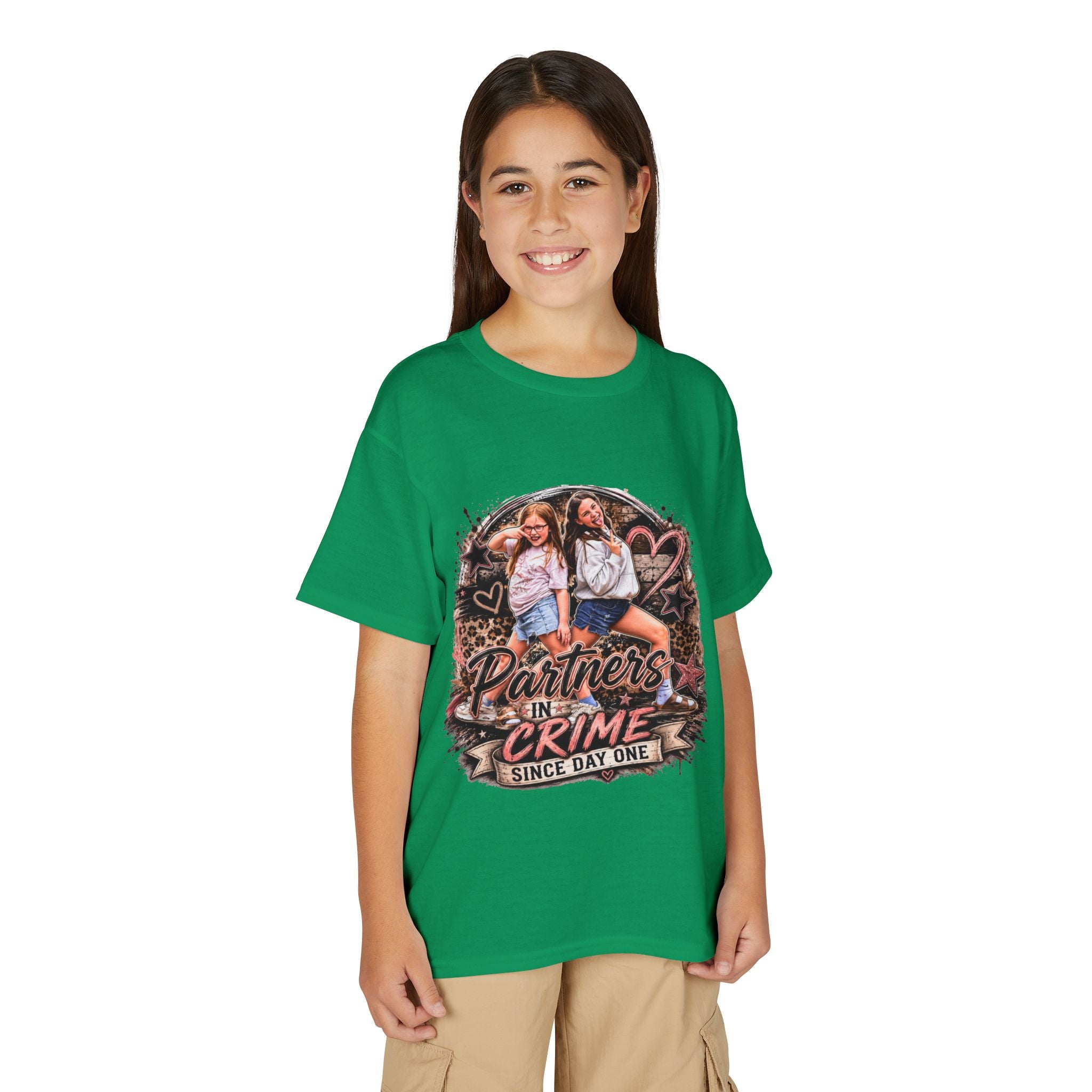 "Partners in Crime Since Day One" Best Friend Tee – Youth T-Shirt