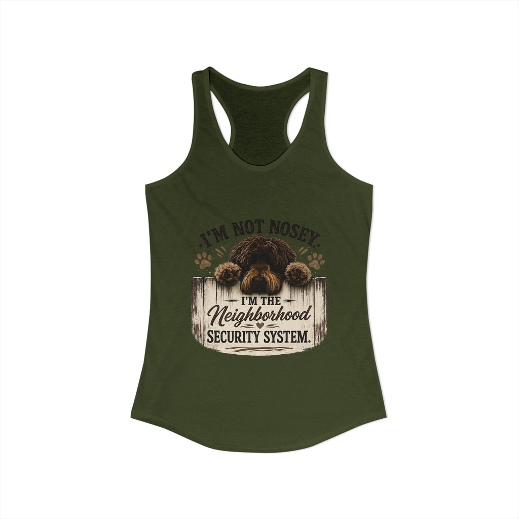 I'm Not Nosey Women's Ideal Racerback Tank