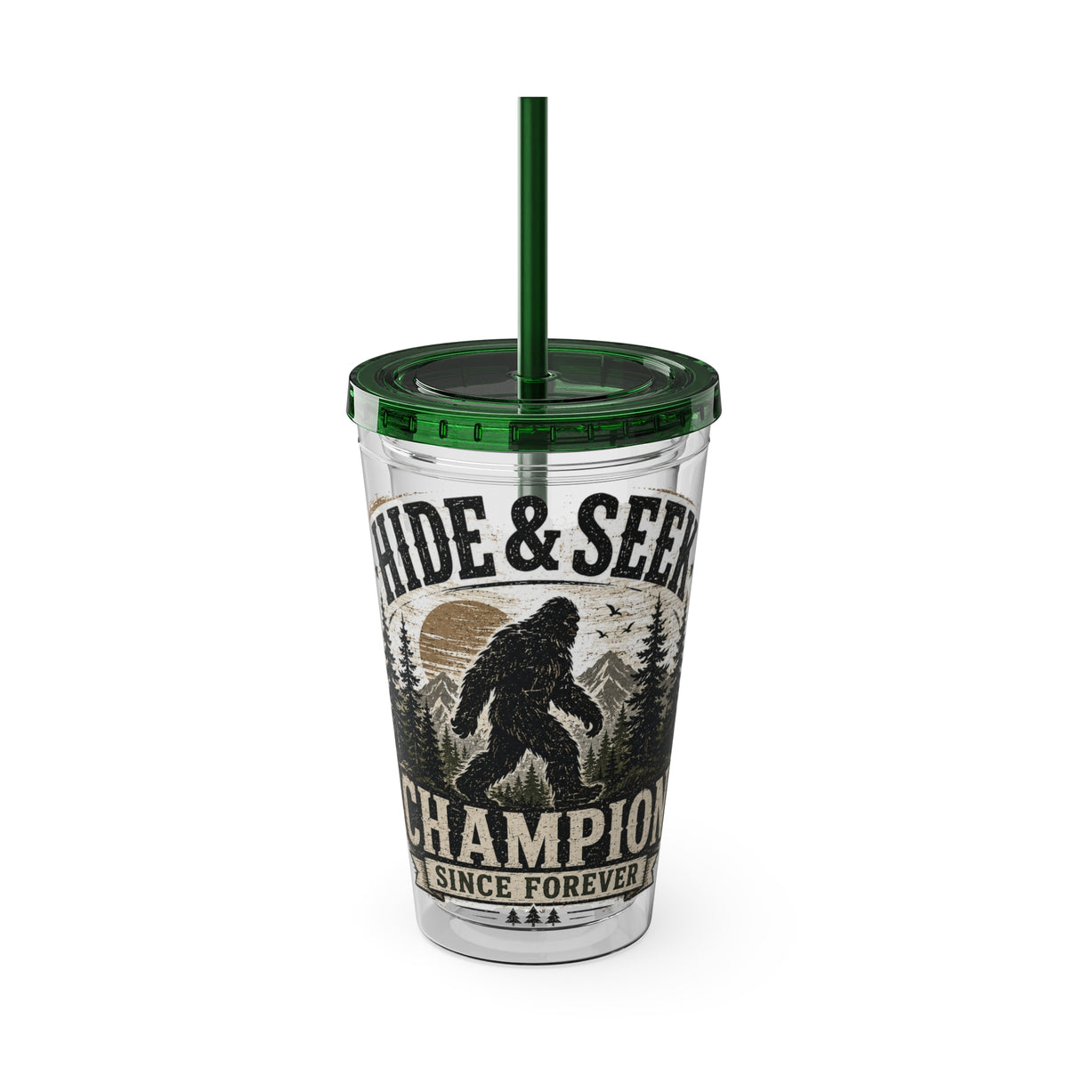 Hide & Seek Champion Since Forever Sunsplash Tumbler with Straw, 16oz