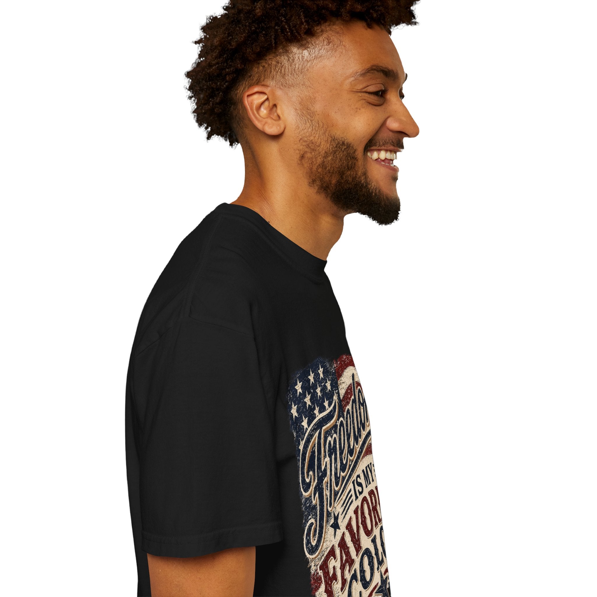 Freedom Is My Favorite Color T-Shirt — Patriotic American Flag Tee