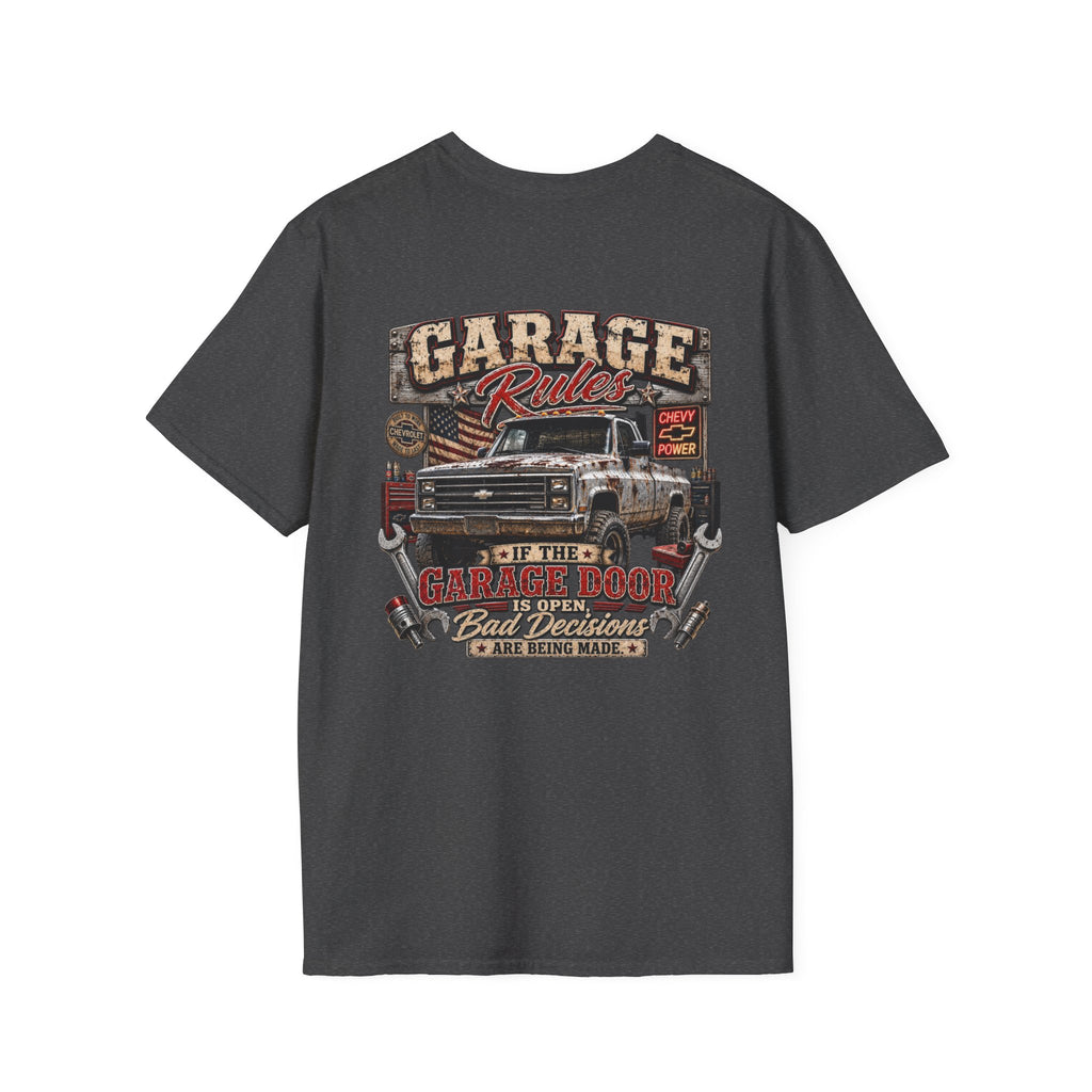 Garage Rules - Chevrolet K30 Vintage Badge T-Shirt