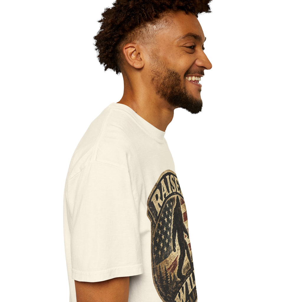 Raised Wild Bigfoot T-shirt