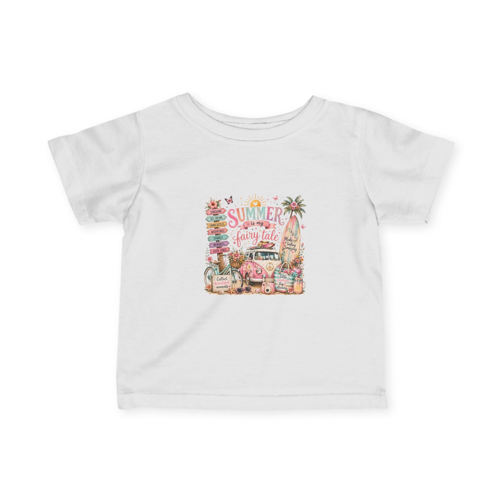 "Summer Lovin'" Beach Vibes Baby T‑Shirt — Infant Tee