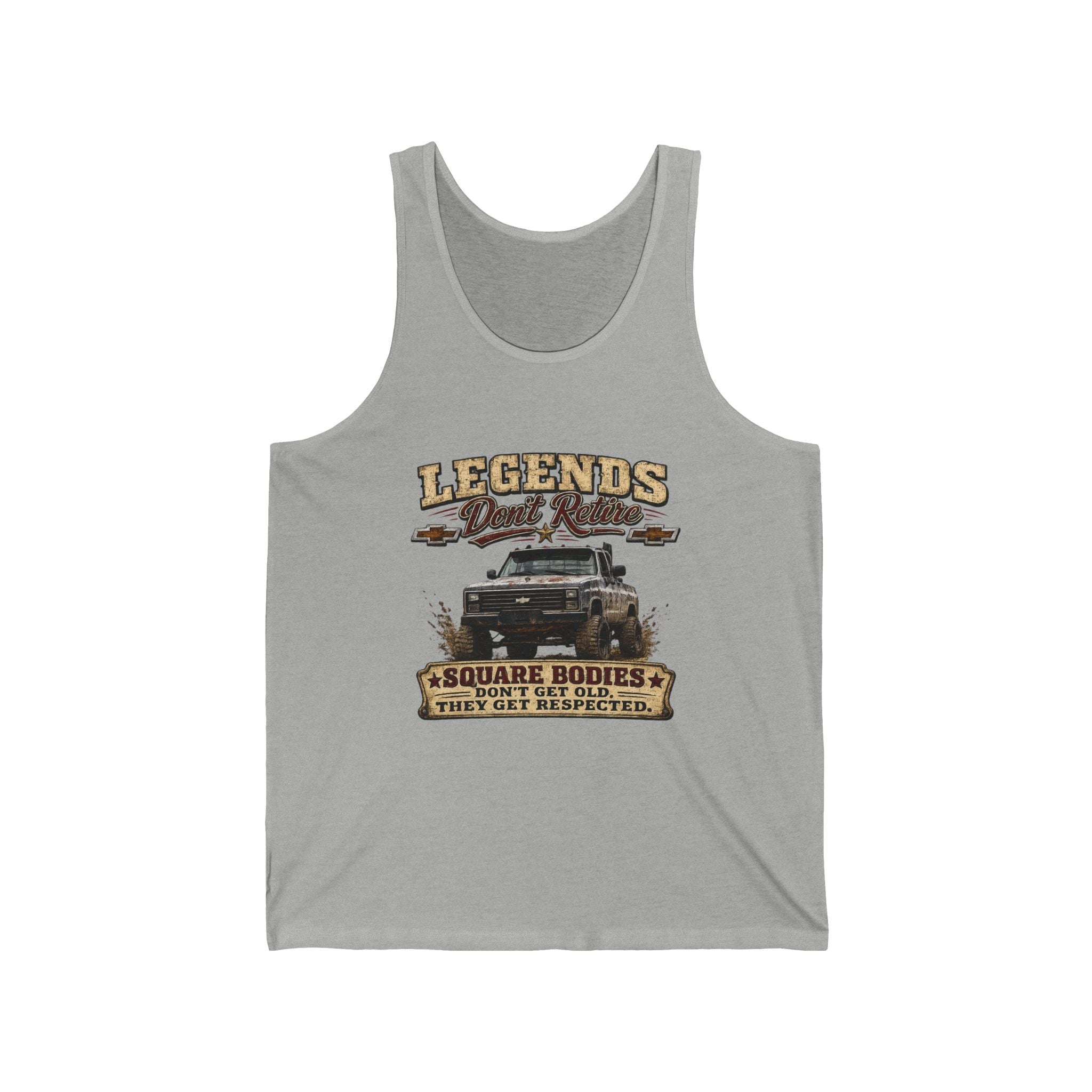 "Legends Live Forever" Vintage 4x4 Off-Road Tank — Legends Tank Top