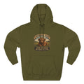 Professional Grazer Highland Cow Three-Panel Fleece Hoodie