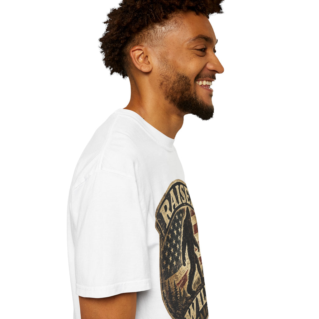 Raised Wild Bigfoot T-shirt