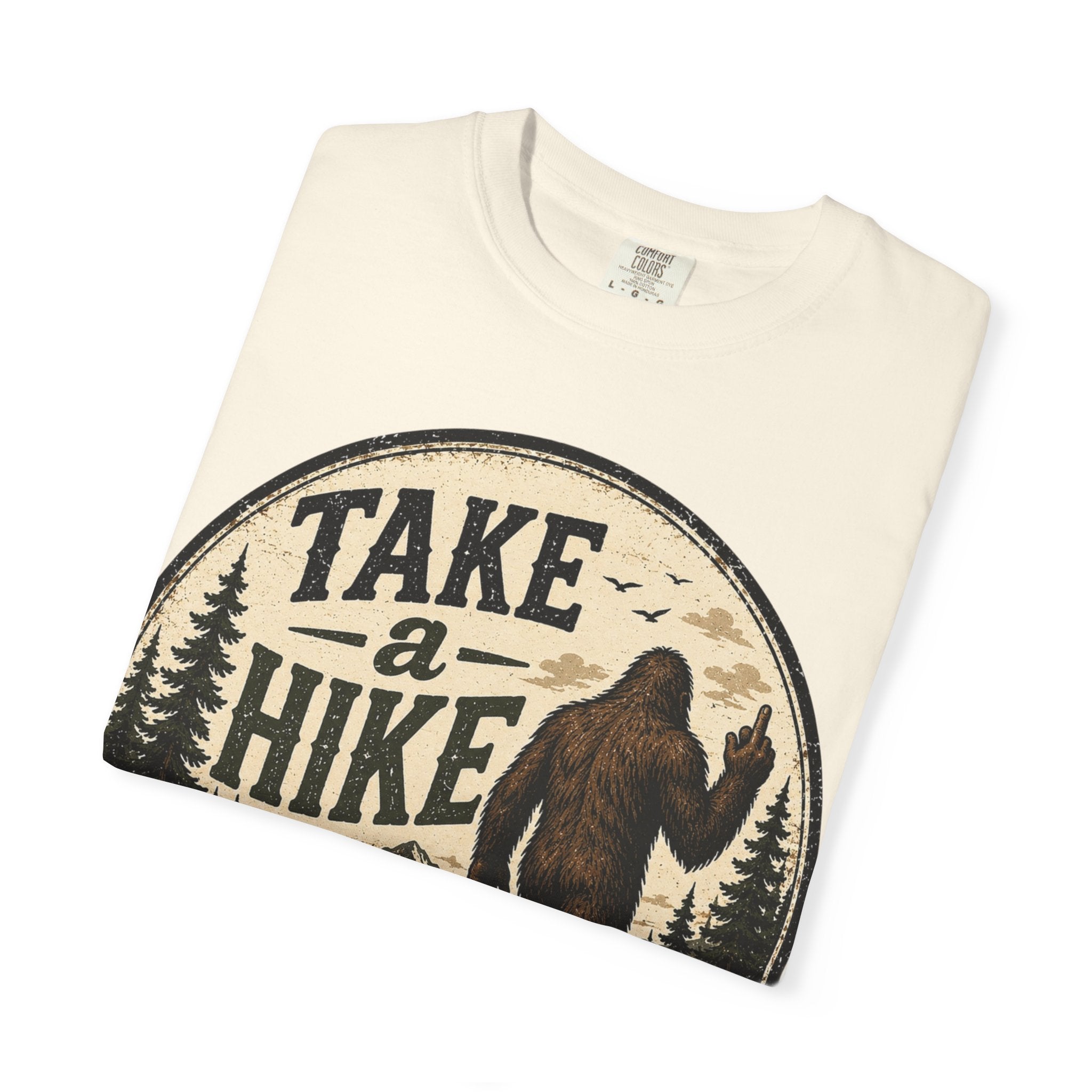 Take a Hike T-Shirt — Vintage Bigfoot Hiking Tee