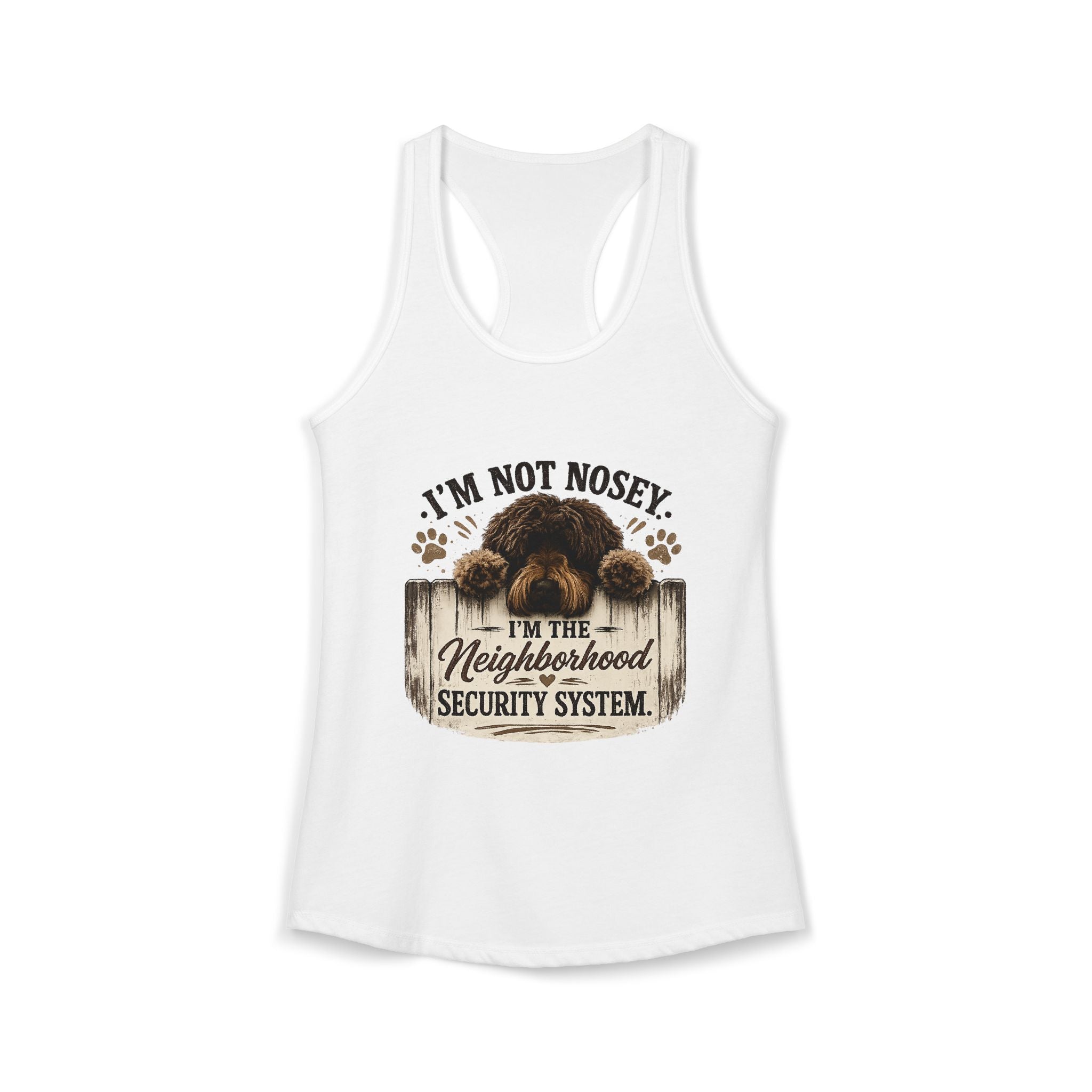 I'm Not Nosey Women's Ideal Racerback Tank