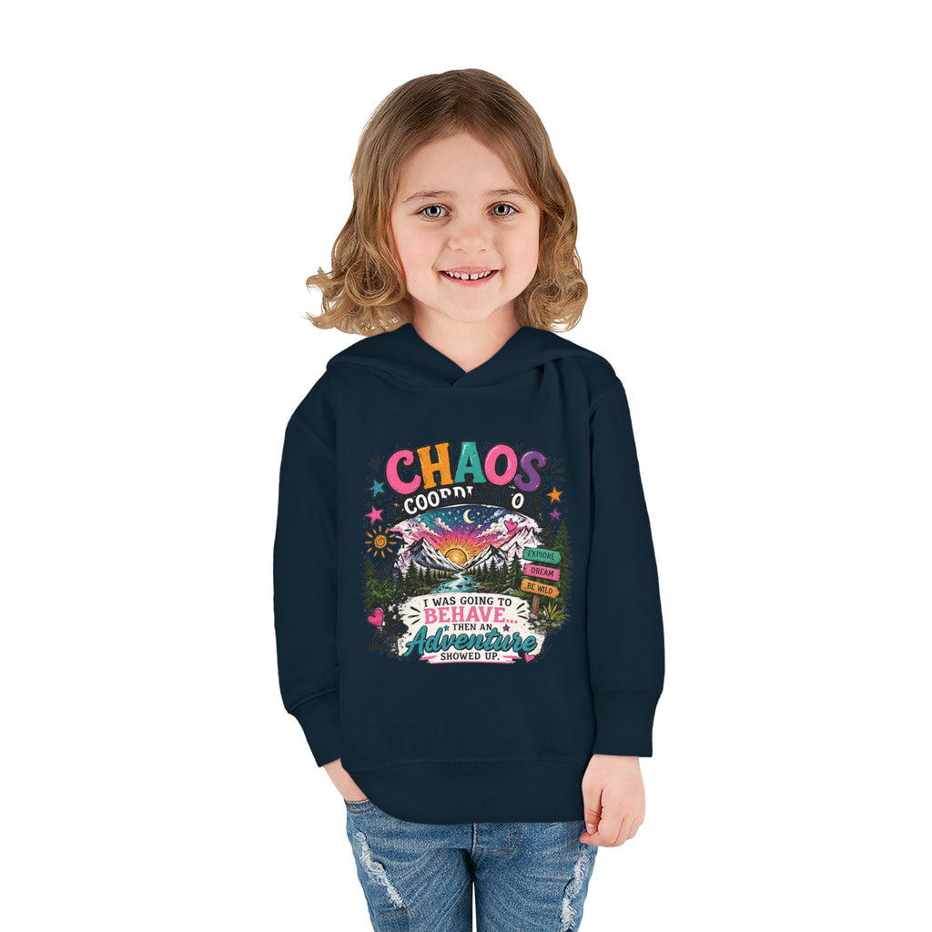 Chaos Coordinator Toddler Pullover Fleece Hoodie