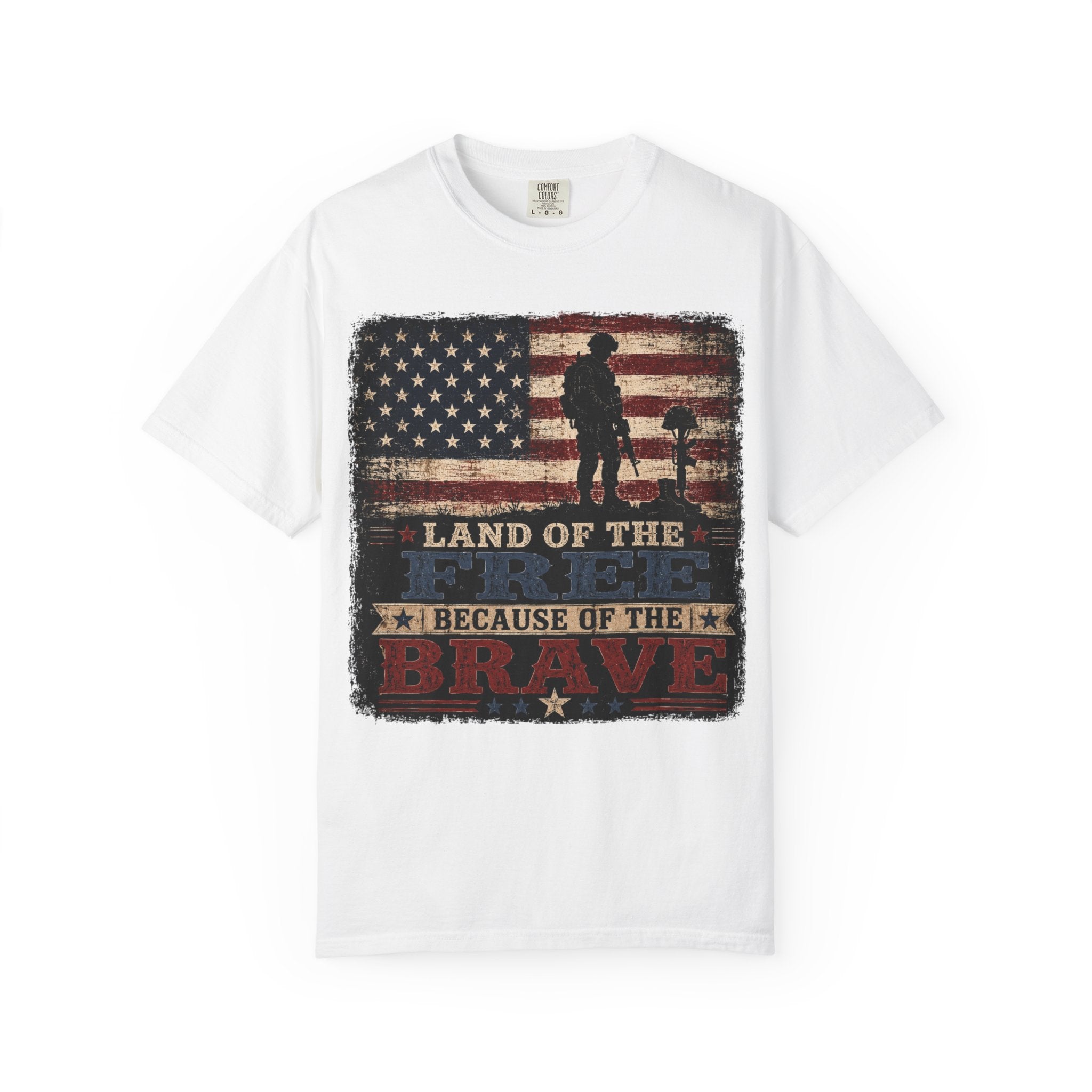 Land of the Free Because of the Brave T-Shirt