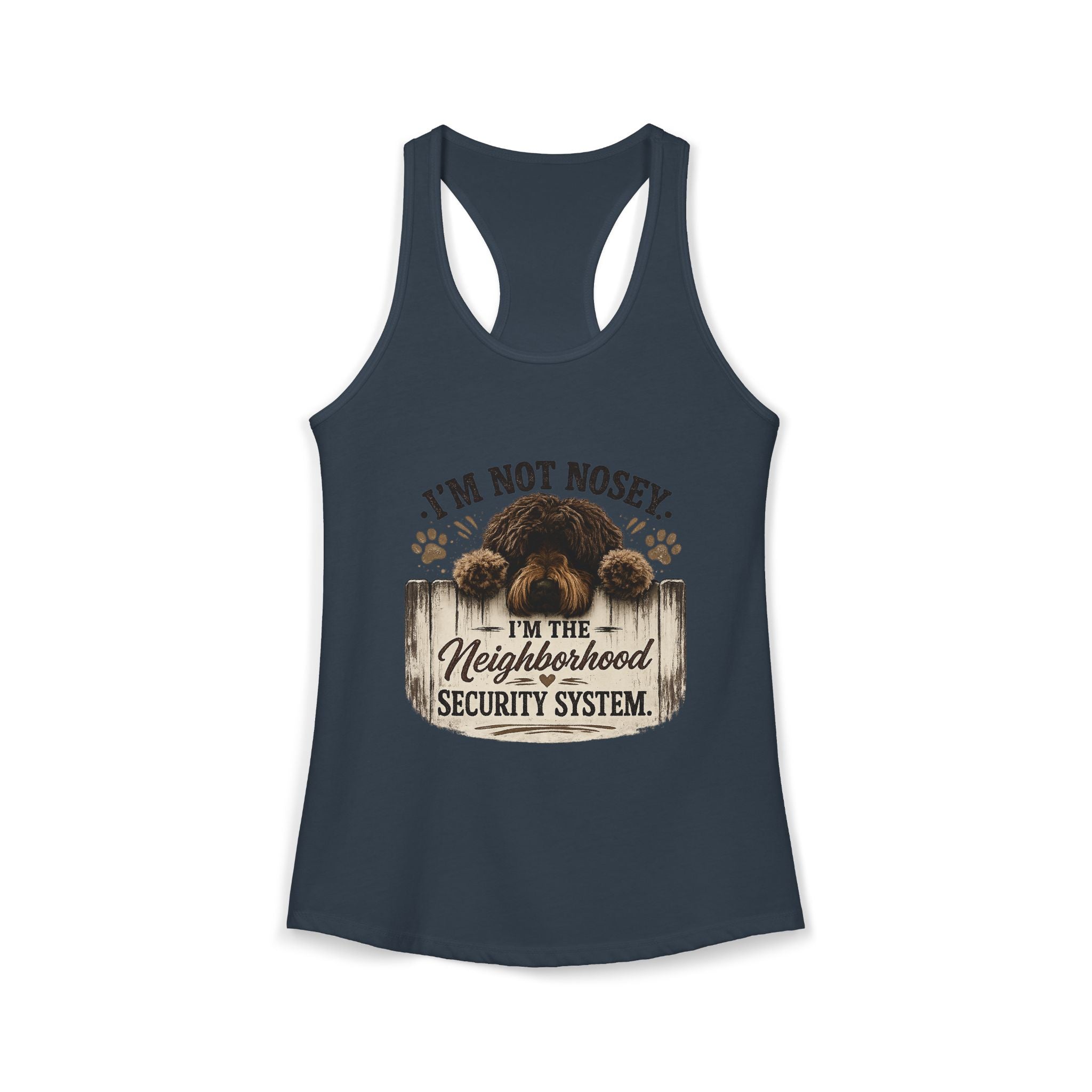 I'm Not Nosey Women's Ideal Racerback Tank