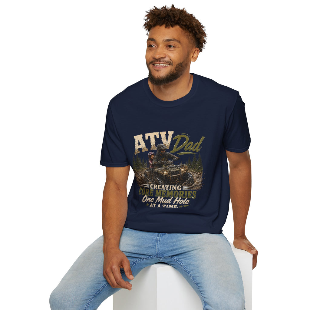 ATV Dad T-Shirt – "Creating Core Memories One Mud Hole at a Time" Outdoor Riding Tee