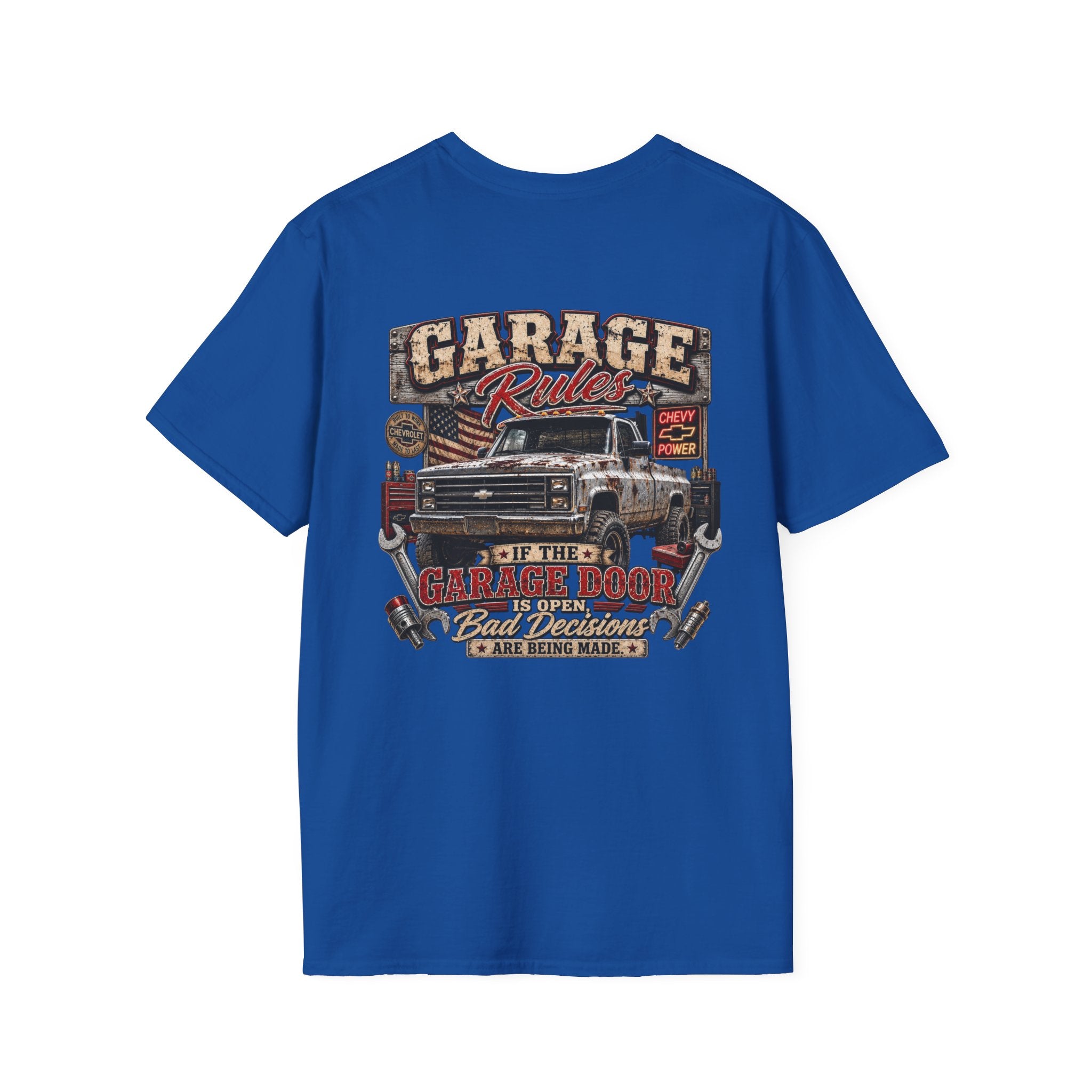 Garage Rules - Chevrolet K30 Vintage Badge T-Shirt