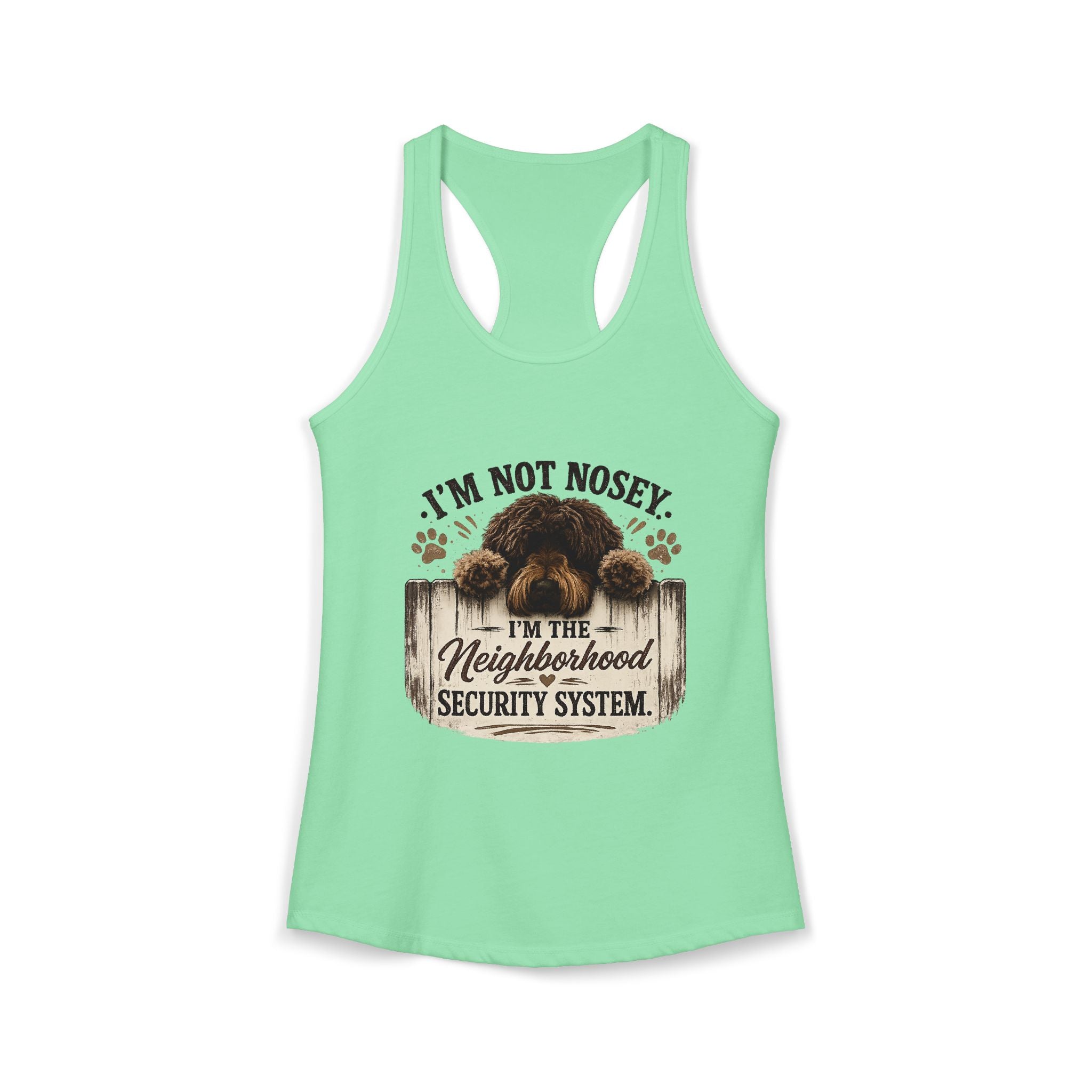 I'm Not Nosey Women's Ideal Racerback Tank