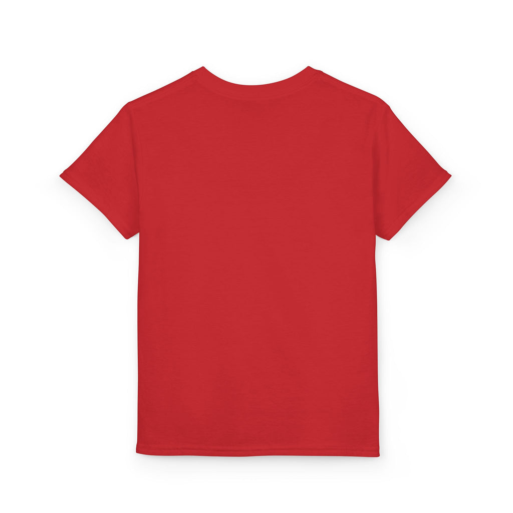 "Smile First, Plan Later" Funny Chaos Rainbow Kids Tee — Youth T-Shirt
