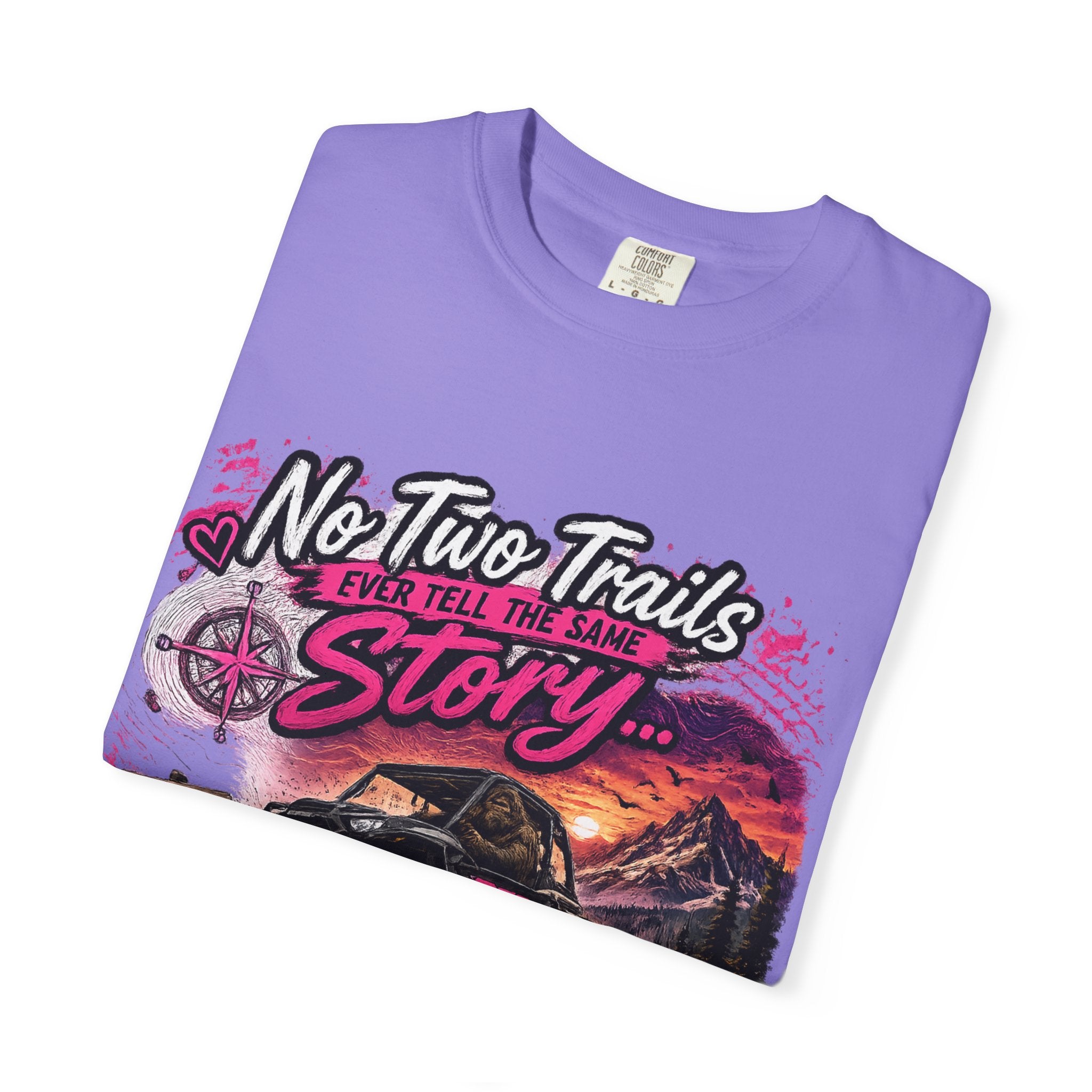 Off‑Road Truck T‑Shirt — “No Two Trails Ever Tell the Same Story” Adventure Tee