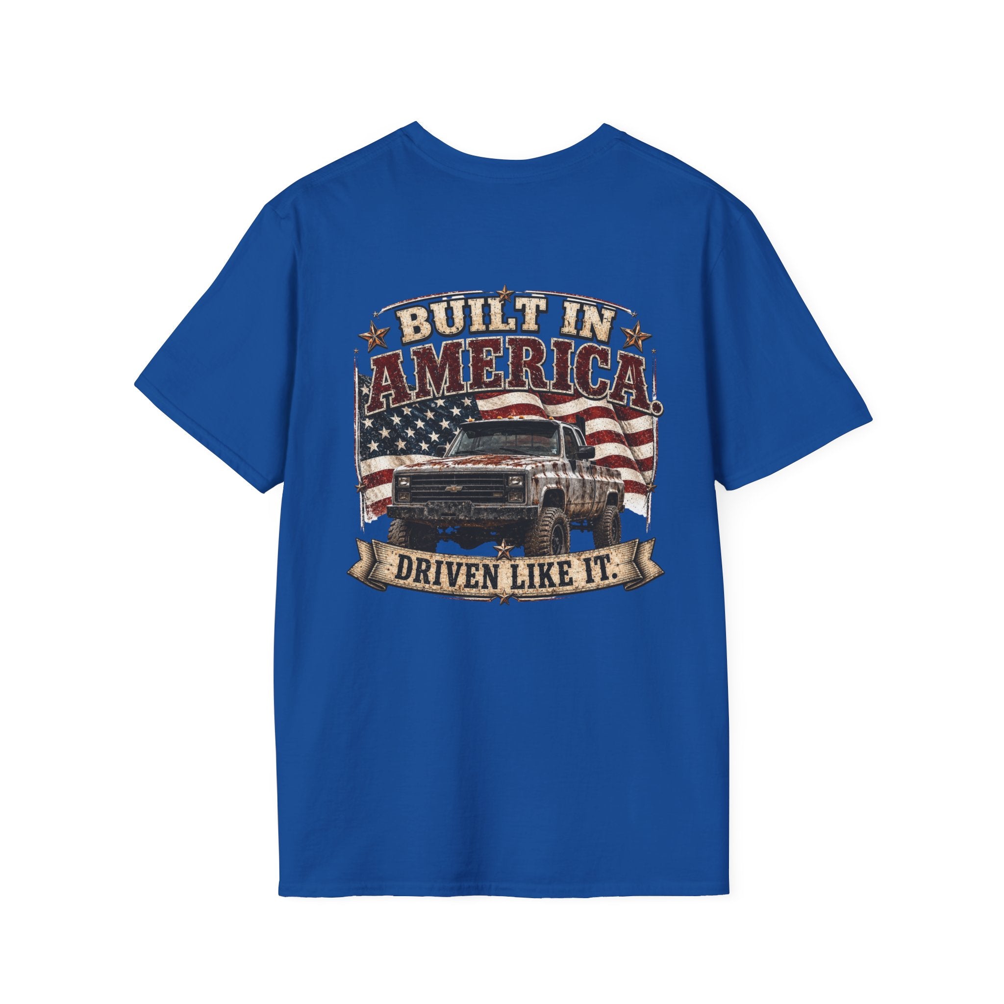 Built in America - Chevrolet K30 Vintage Badge T-Shirt