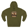 The Real Boss Highland Cow Three-Panel Fleece Hoodie