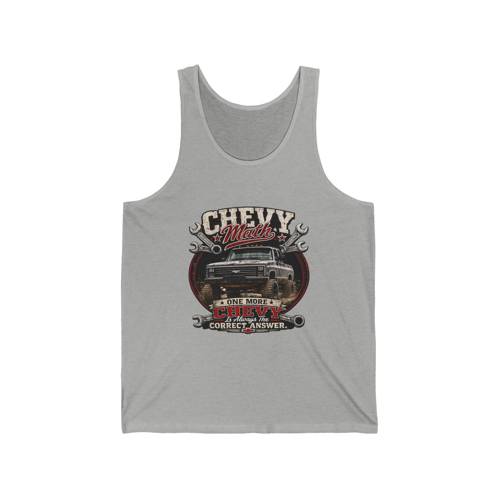 Chevy Muscle Vintage Truck Tank Top — Retro Auto Mechanic Graphic