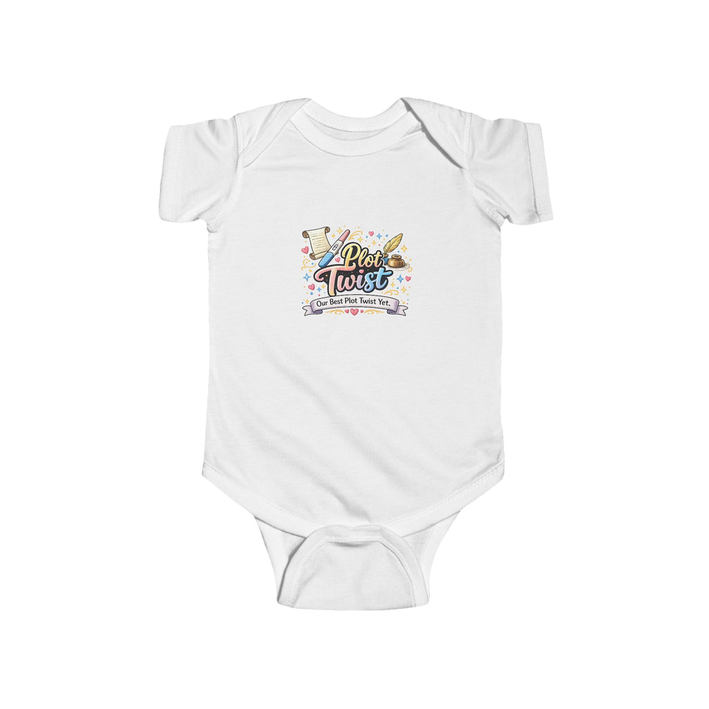 Plot Twist Infant Fine Jersey Bodysuit