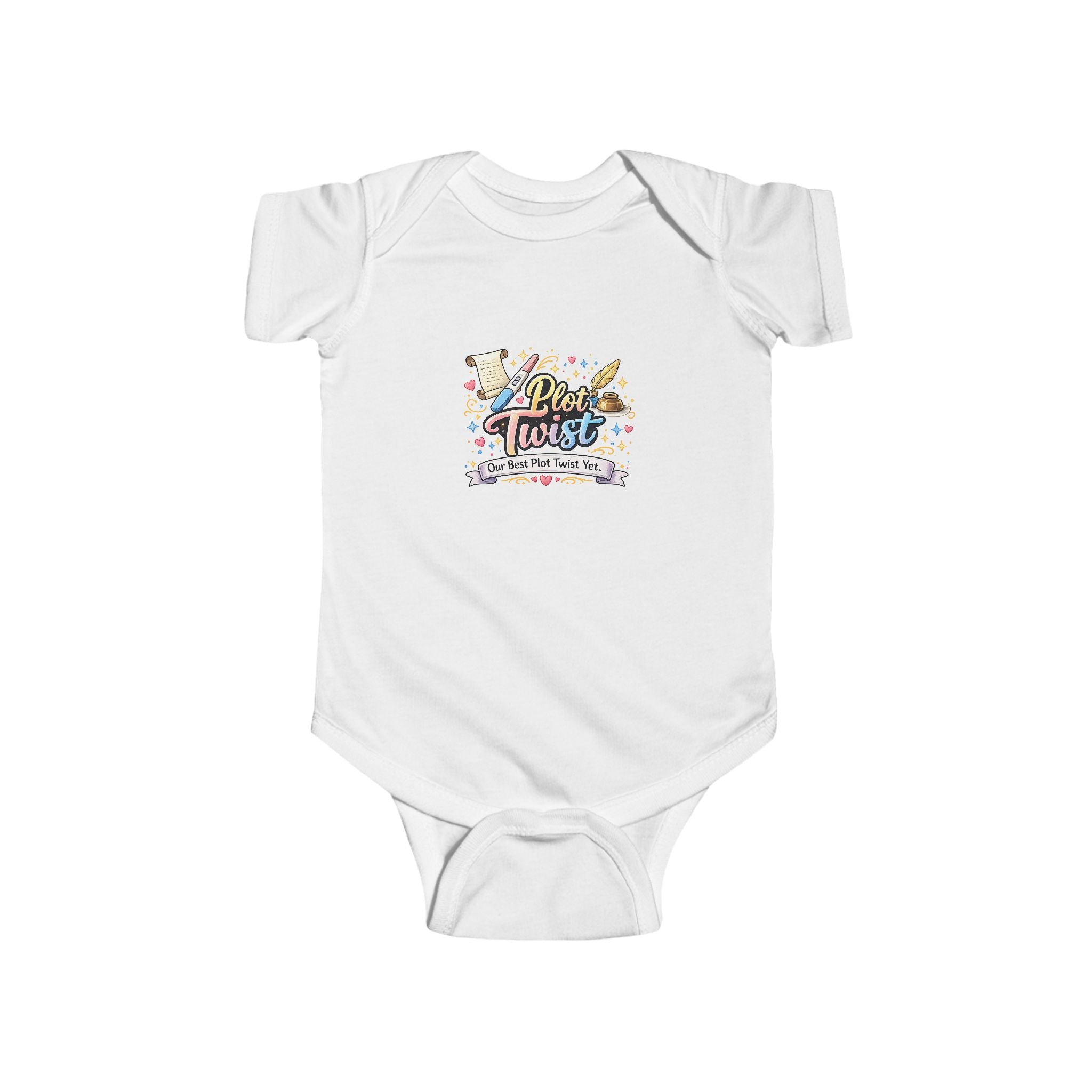Plot Twist Infant Fine Jersey Bodysuit