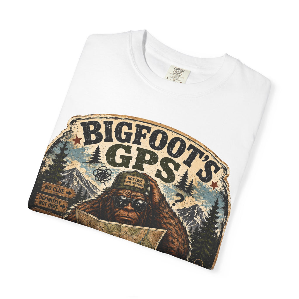 Bigfoot’s GPS Recalculating T-shirt