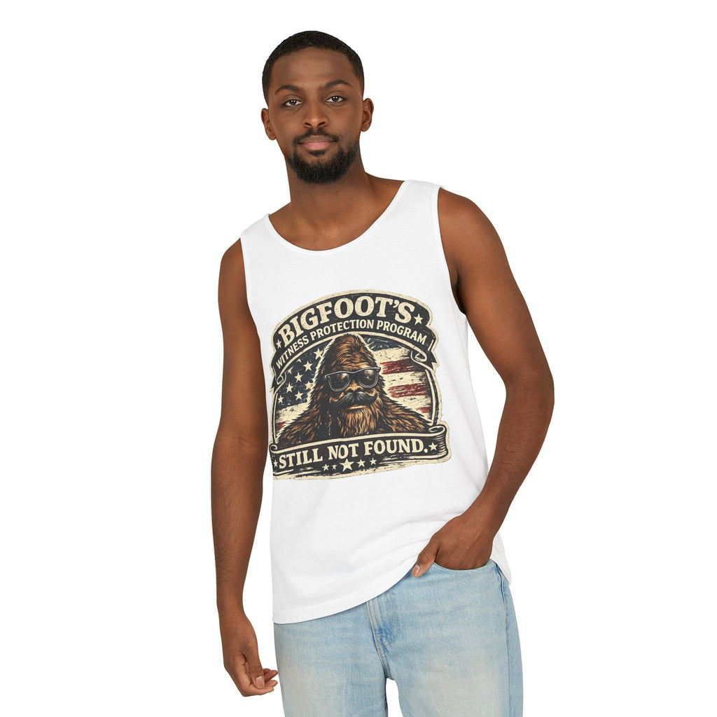Bigfoot's Witness Protection Program Tank Top