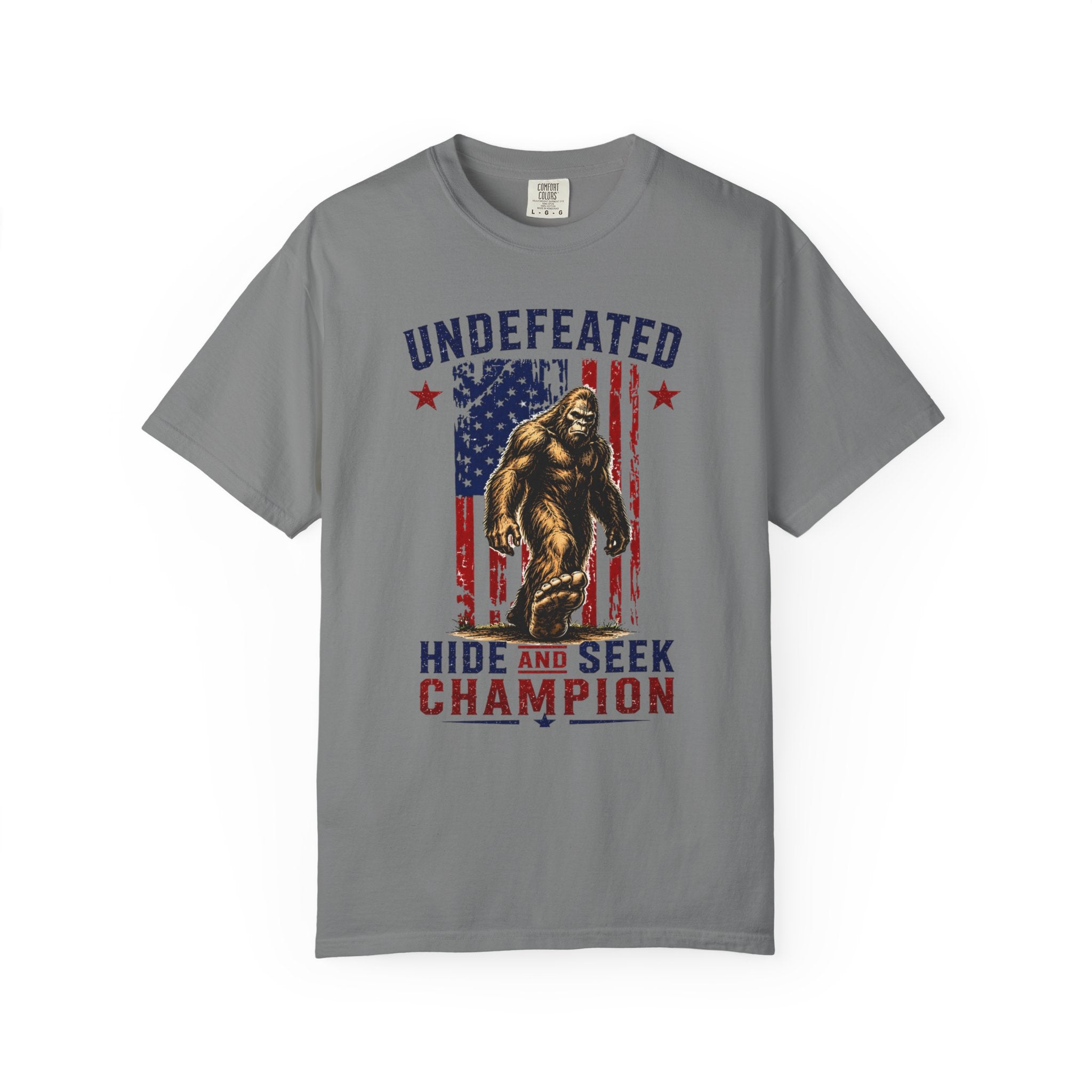 Undefeated Hide and Seek Champion 4th of July T-shirt