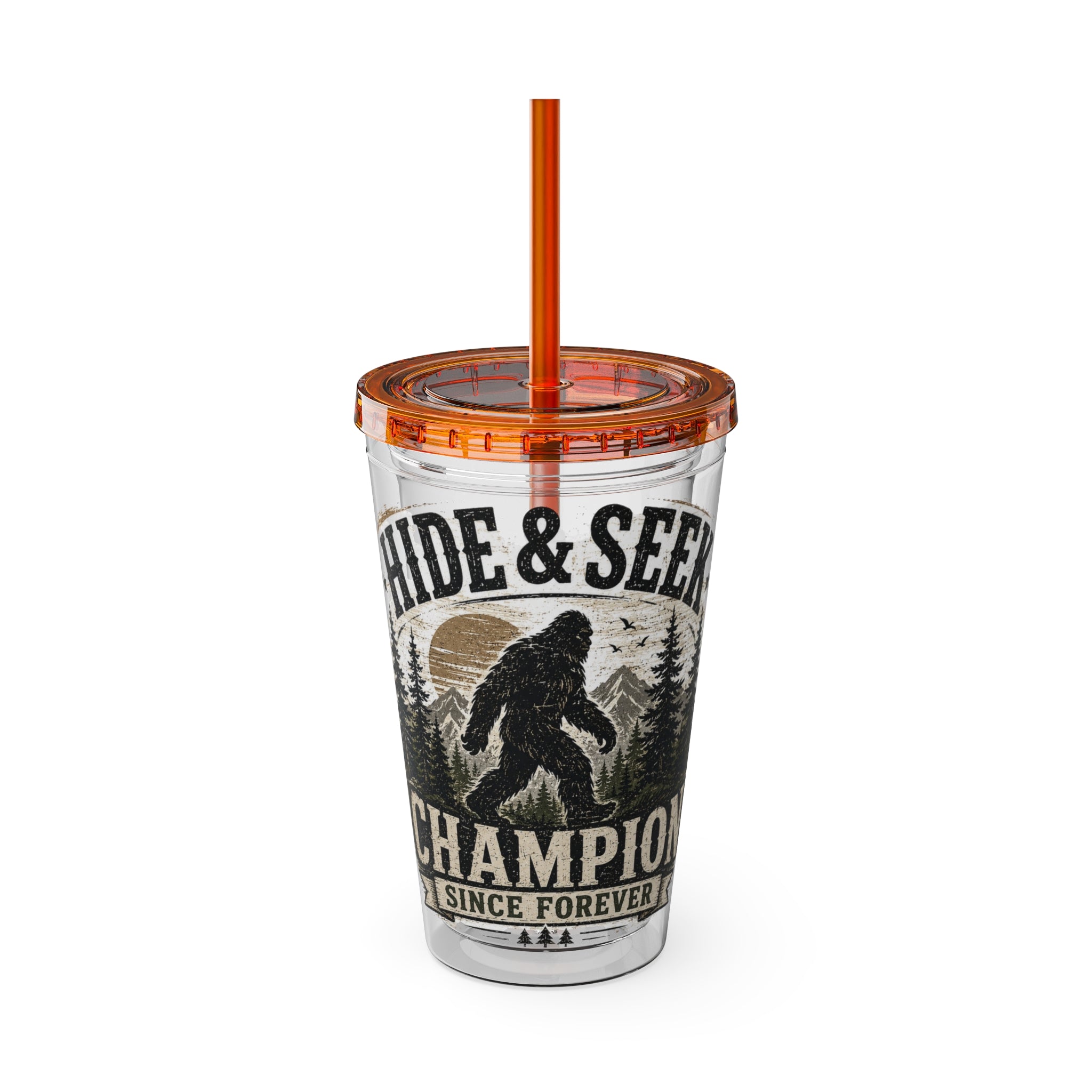Hide & Seek Champion Since Forever Sunsplash Tumbler with Straw, 16oz
