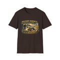Bigfoot Doesn't Need a GPS T-Shirt — Funny Sasquatch Off-Road Detour Tee