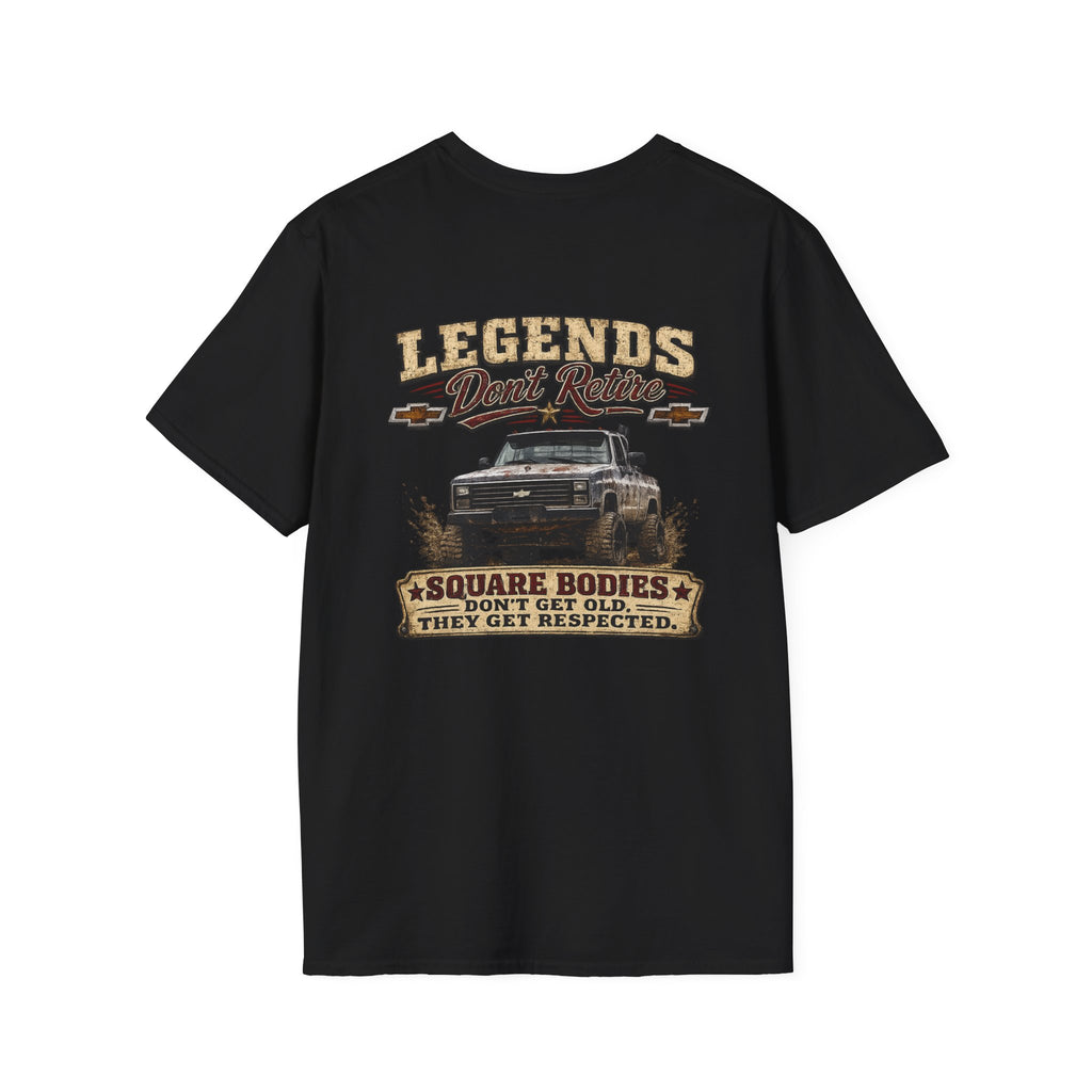 Legends Don't Retire - K30 Legacy Edition T-Shirt — Retro Motorsport Badge Tee