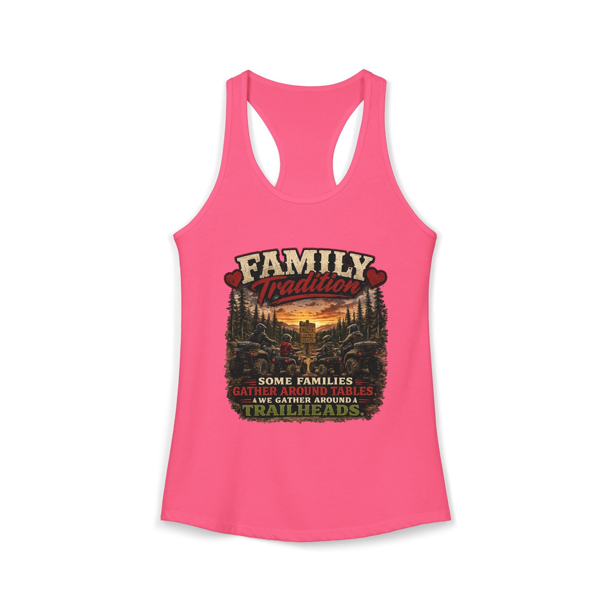 Family Tradition Women's Ideal Racerback Tank