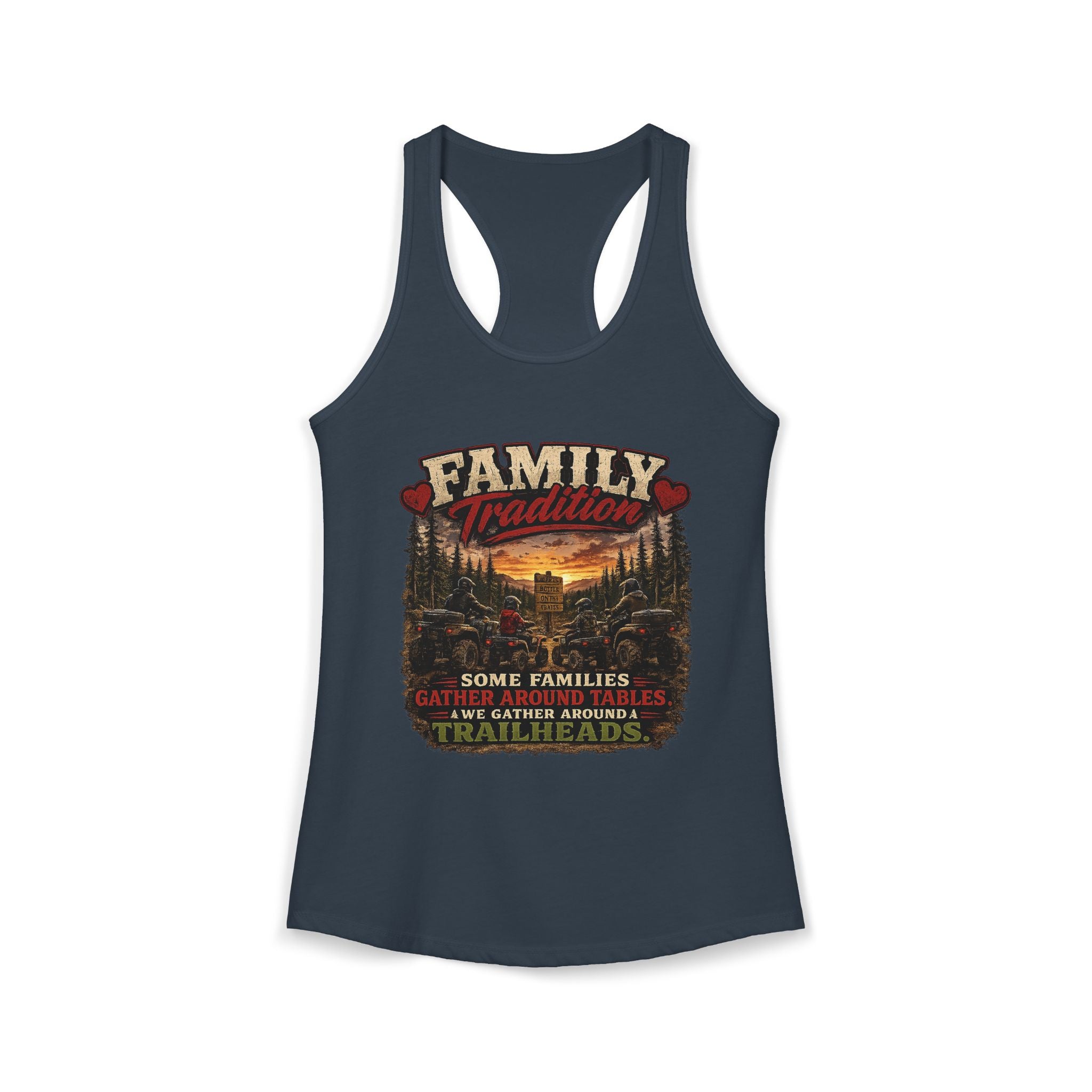 Family Tradition Women's Ideal Racerback Tank