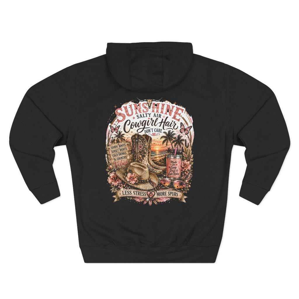 Sunshine Coffee Shop Graphic Hoodie — Retro Café Brew Design