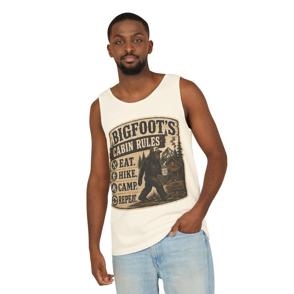 Bigfoot's Cabin Rules Tank Top