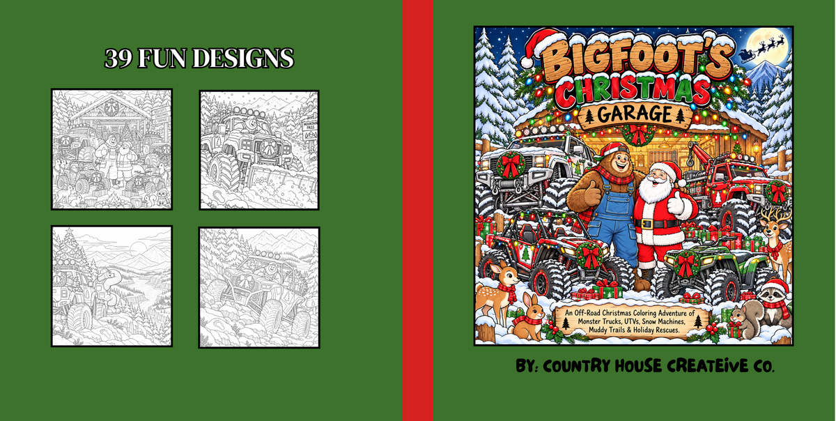 Bigfoot's Christmas Garage (Ages 8 to 14)
