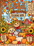 Fall Adventures Coloring Book (24 pages) - Digital Product