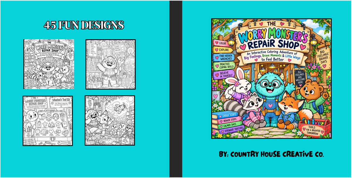 The Worry Monster's Repair Shop (Ages 6 to 10)
