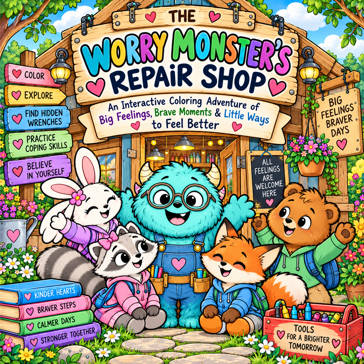 The Worry Monster's Repair Shop (Ages 6 to 10)