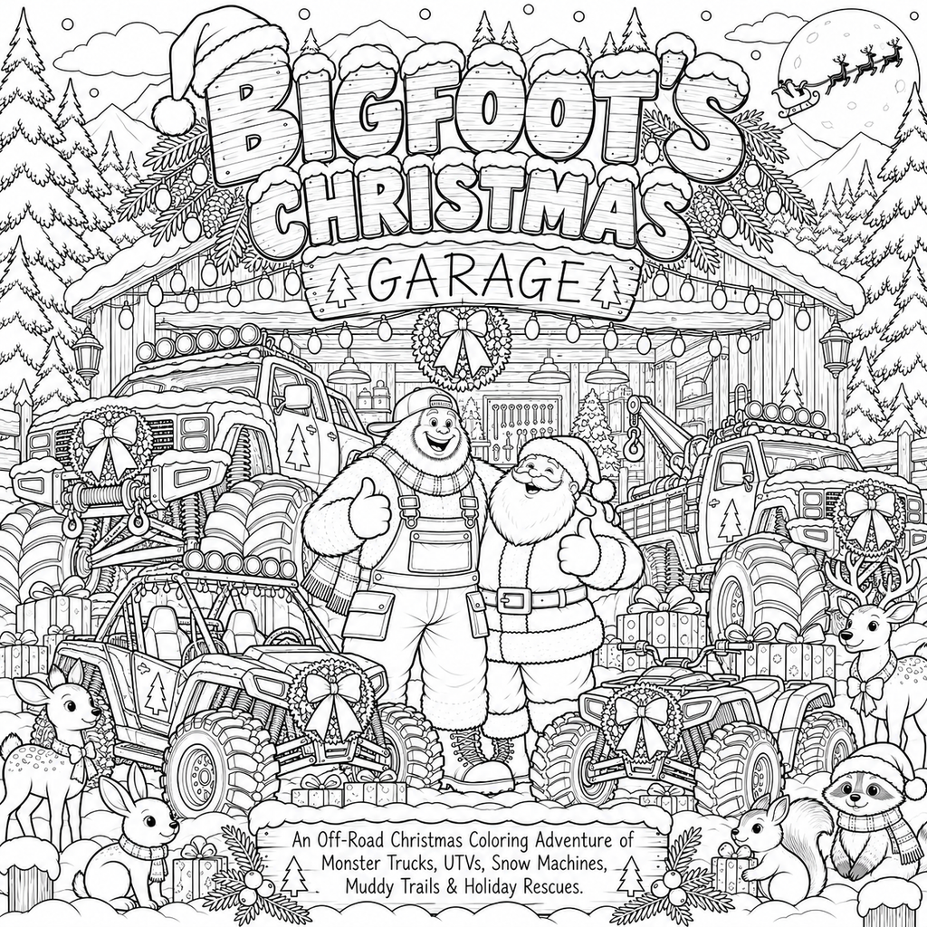 Bigfoot's Christmas Garage (Ages 8 to 14)